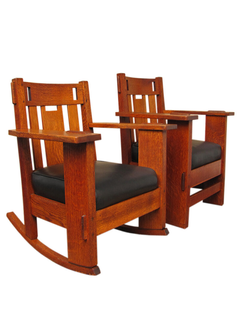 Charles Stickley  3 Piece Parlor Set W1546 - Image 3