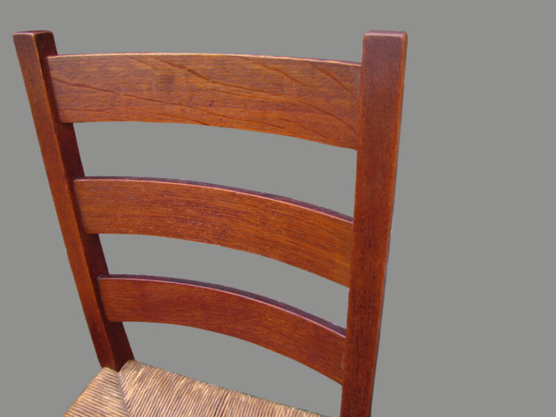 Gustav Stickley  Set Of Six Chairs  W1547 - Image 4