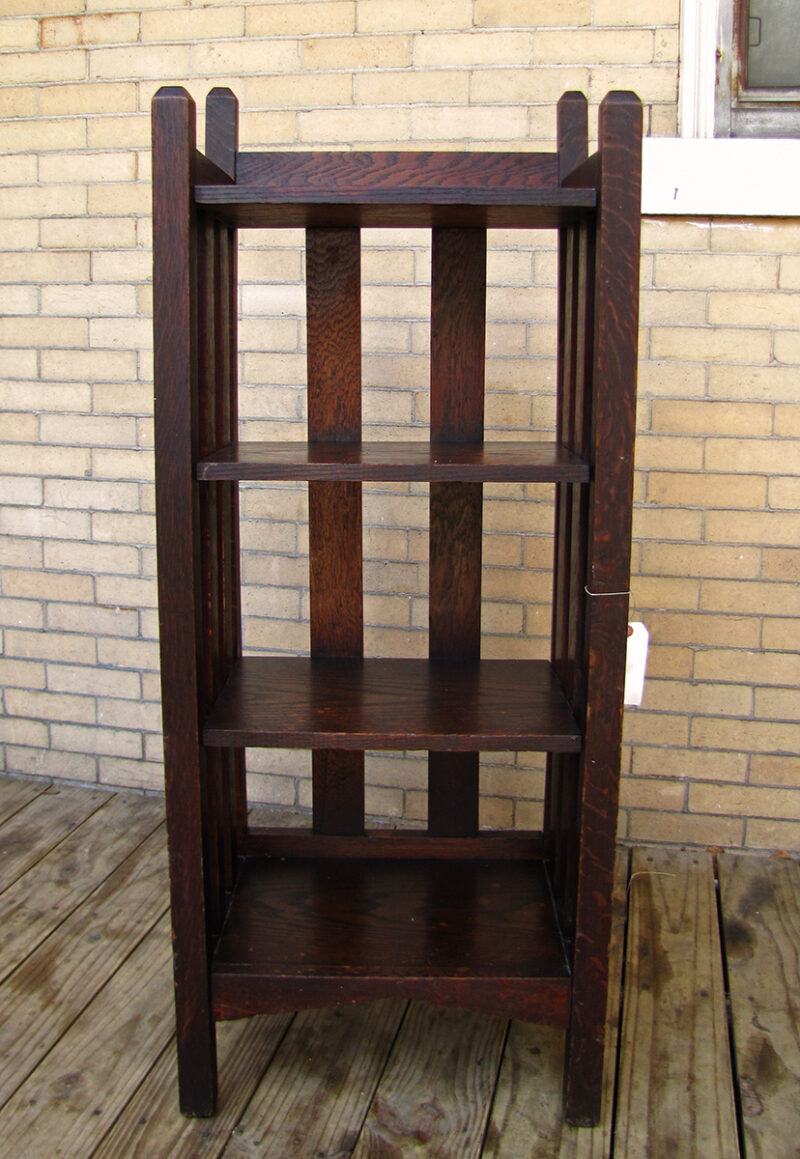 Arts & Crafts Magazine Stand. W1572 - Image 9