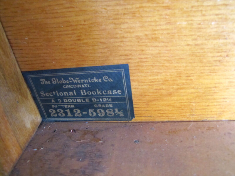 Antique Wide Barrister Bookcase (Rare Size) w1629 (Stickley Era) - Image 6
