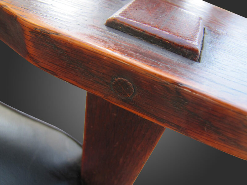 Antique Great Looking Quint Art Arm Rocker w1632 - Image 6