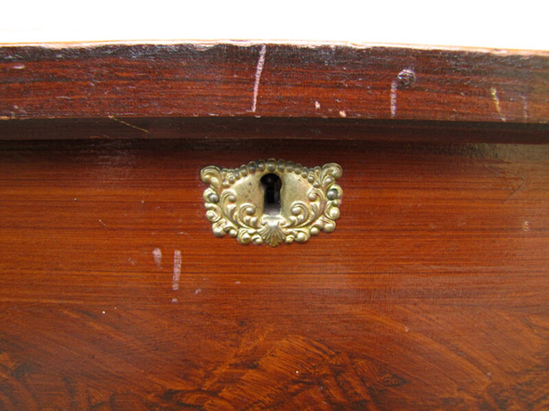 Decorated  Blanket Chest W1666 - Image 9