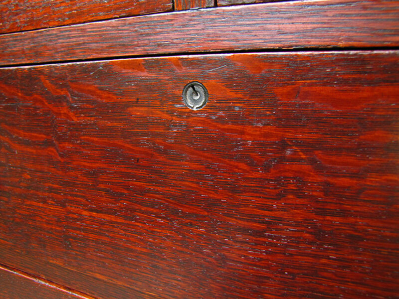 Superb Antique Roycroft Dresser with Mirror w1720 - Image 12