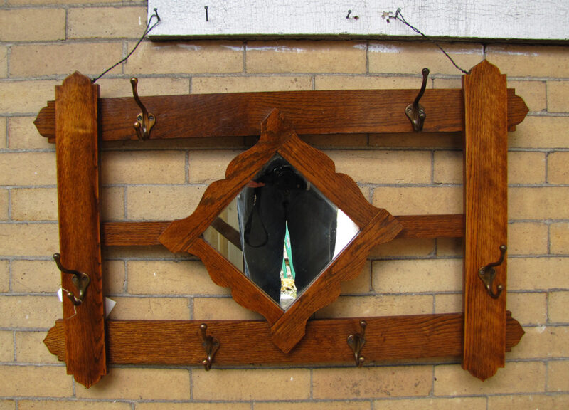 Arts & Crafts  Wall Coat Rack W1732 - Image 2