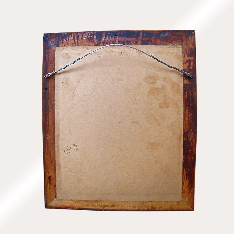 Arts & Crafts  Frame With Portrait w1742 - Image 7