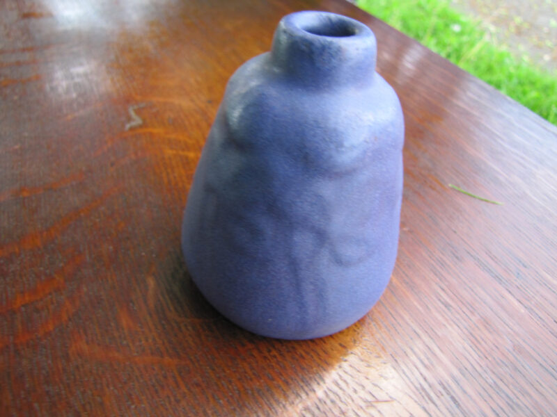 EARLY Van Briggle Pottery Vase W1808 - Image 6
