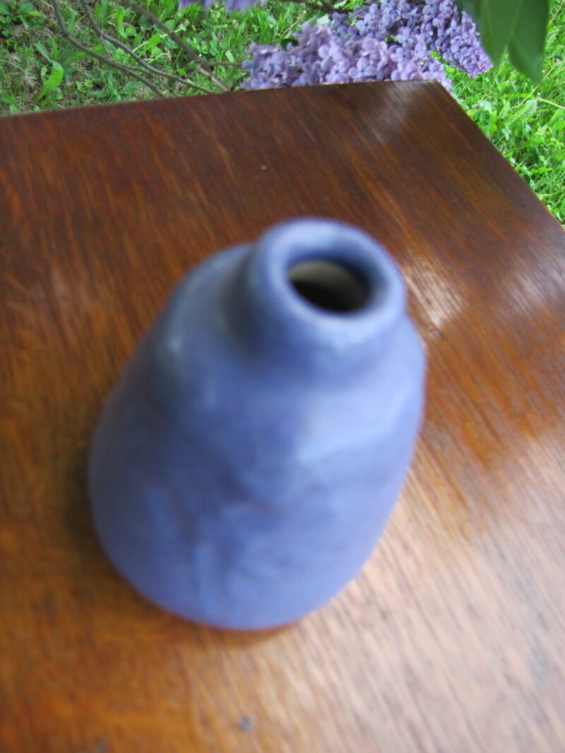 EARLY Van Briggle Pottery Vase W1808 - Image 4