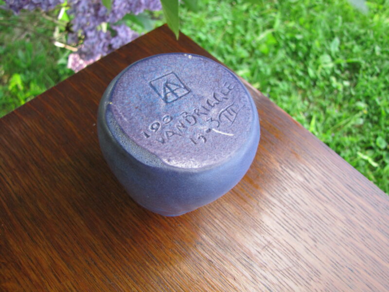 EARLY Van Briggle Pottery Vase W1808 - Image 2