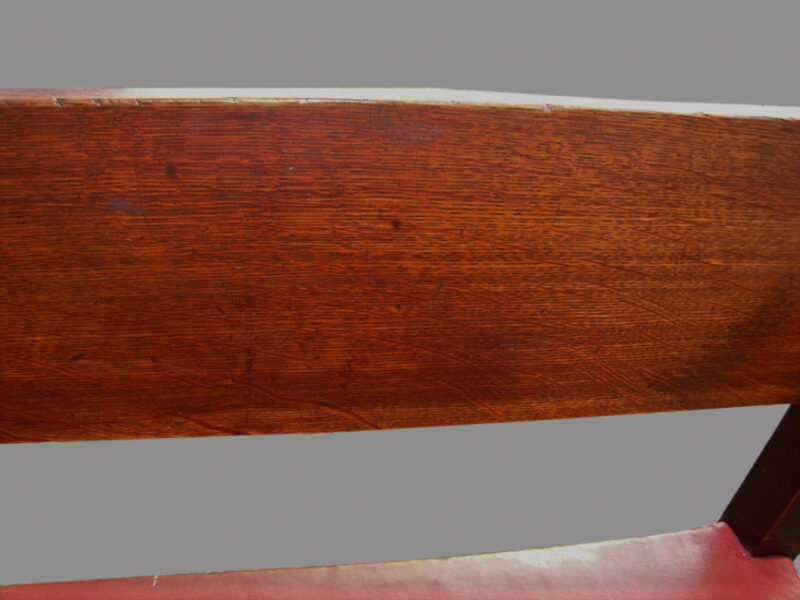 RARE Gustav Stickley Hall Seat W1865 - Image 12