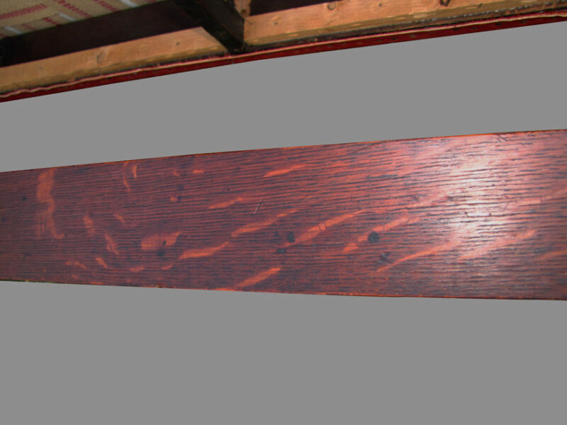RARE Gustav Stickley Hall Seat W1865 - Image 5