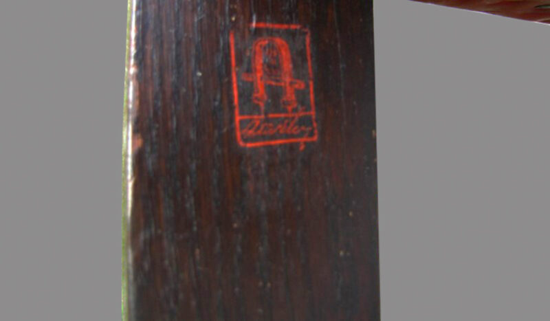 RARE Gustav Stickley Hall Seat W1865 - Image 4