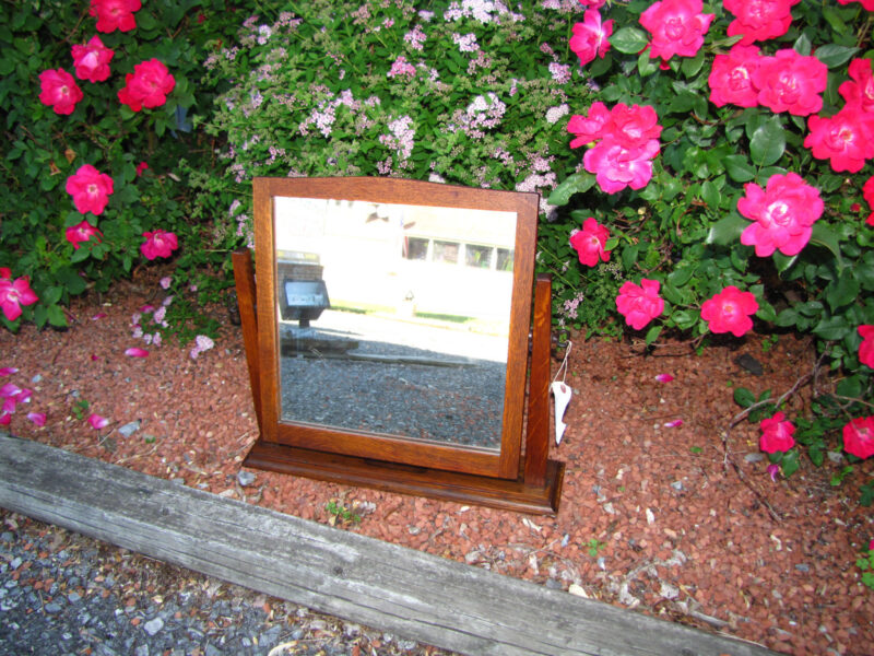 Antique  Arts & Crafts  Table Mirror w1927