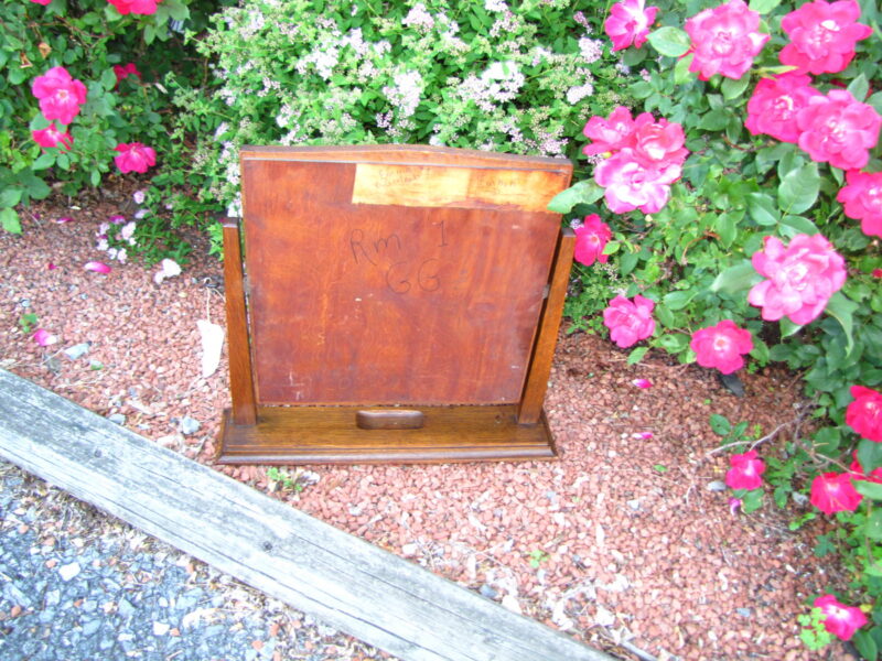 Antique  Arts & Crafts  Table Mirror w1927 - Image 7