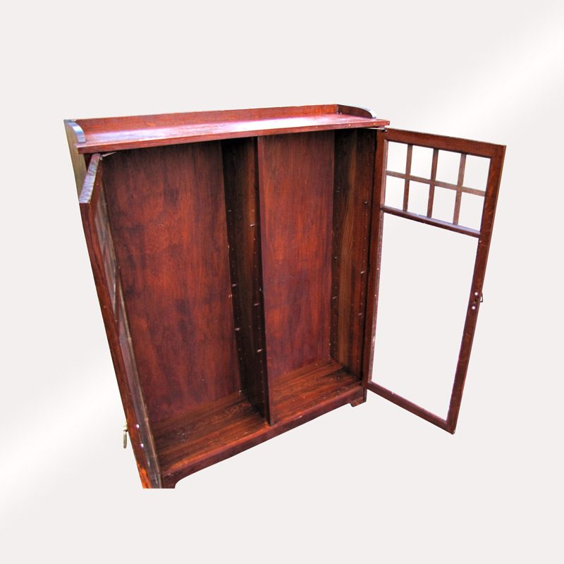 Antique Arts & Crafts Lifetime Two Door Bookcase w1935 (Stickley Era) - Image 5