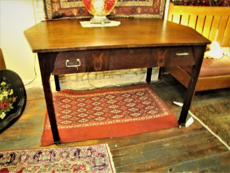 Stickley Brothers Library Table W2 - Image 8