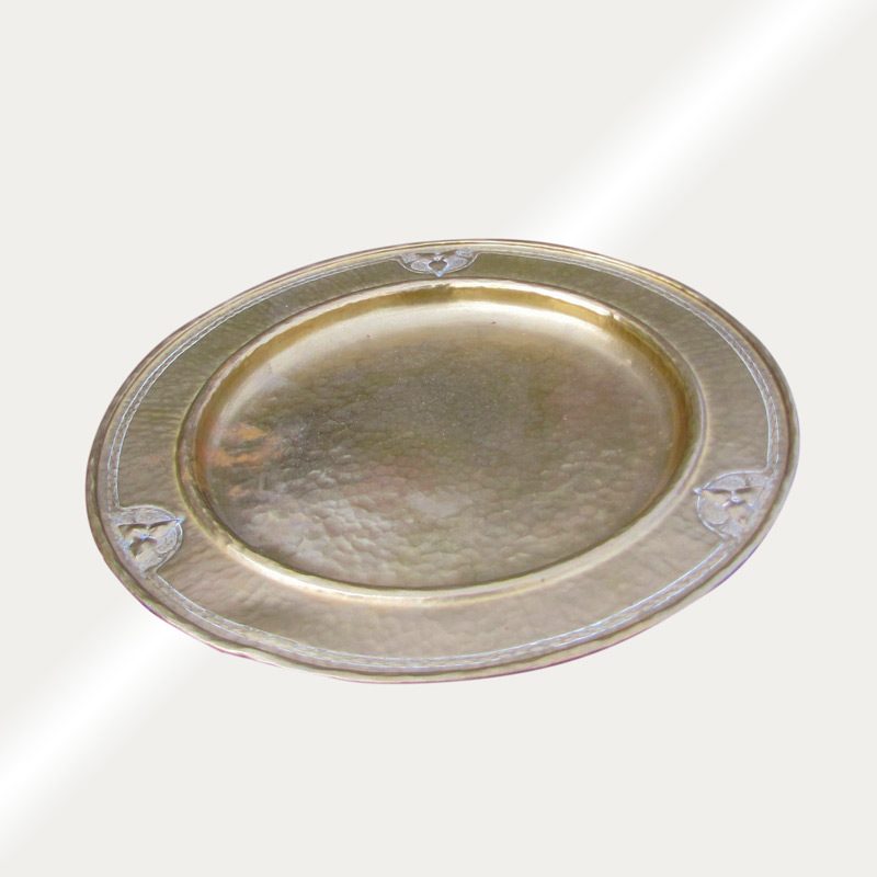 Roycroft Hammered Copper Plate W2000