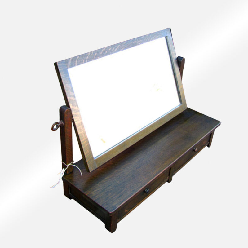 Stickley Bros  Table Mirror With One Drawer w2008 - Image 8