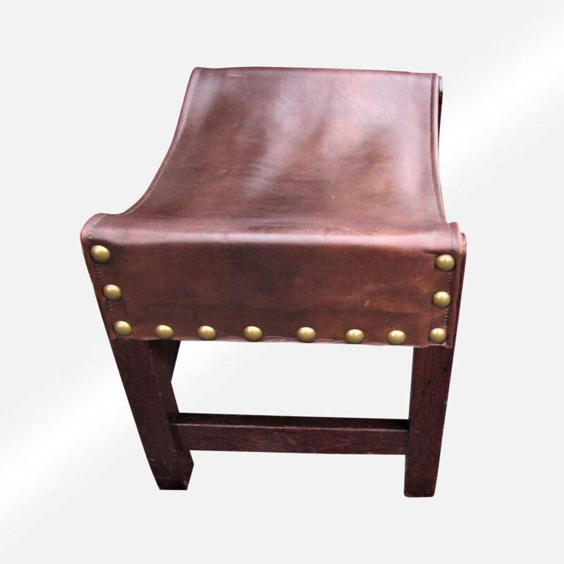Rare L&jG Stickley Arts and Crafts Stool Early 1900's w2019 - Image 5