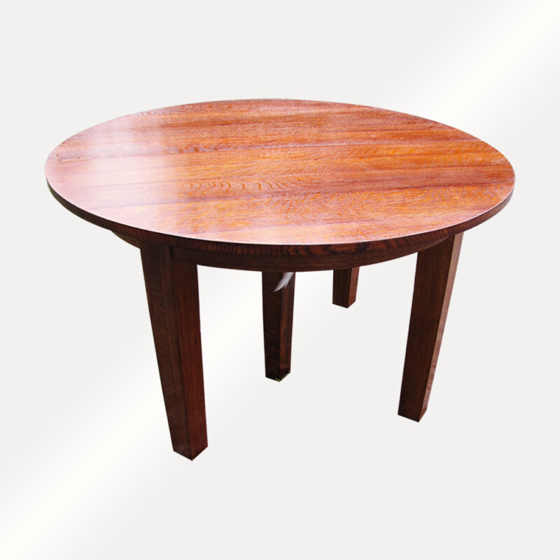 Antique Gustav Stickley Large Dine Table with Leaves. W2059 - Image 3