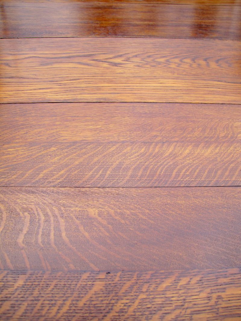 Antique Gustav Stickley Large Dine Table with Leaves. W2059 - Image 22