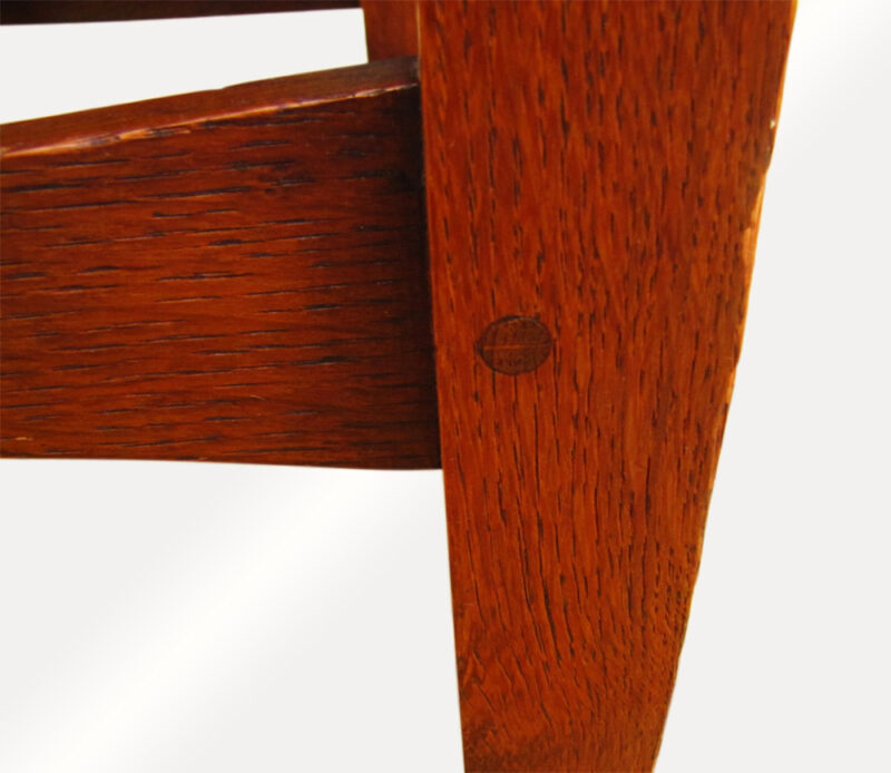 Antique  Mission Arts & Crafts Period  Stickley Brother  ?  Side Chair  W2140 - Image 7