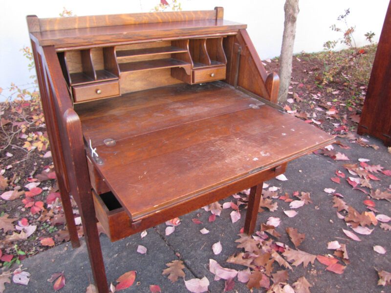 Nice Antique LIFETIME  Drop Front Desk  w2155 - Image 5