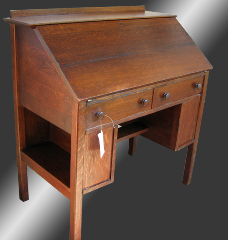 Stickley drop shop front desk
