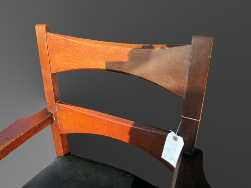Early Antique Limbert Arm Chair w2225 - Image 3