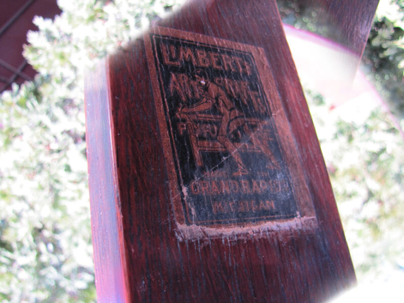 Early Antique Limbert Arm Chair w2225 - Image 7