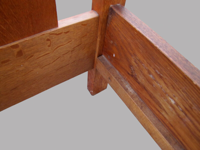 Superb  Antique  Gustav  stickley  Full  size  bed  W2235 - Image 18