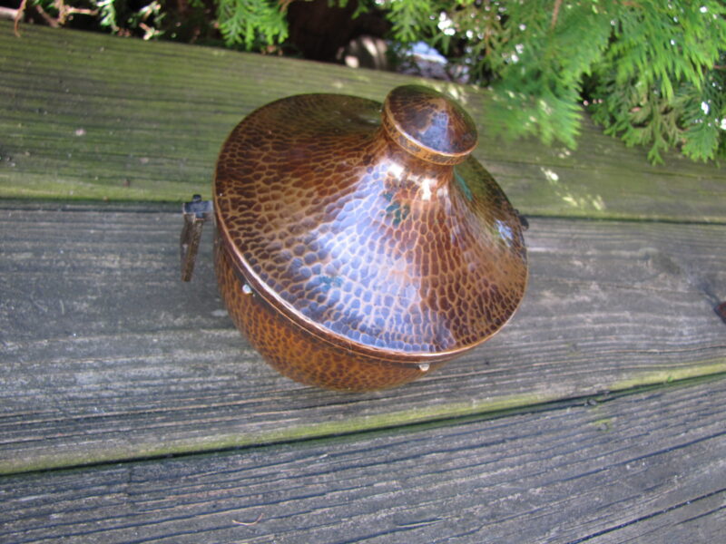 EARLY Roycroft Hammered Copper Humidor W2255 - Image 3