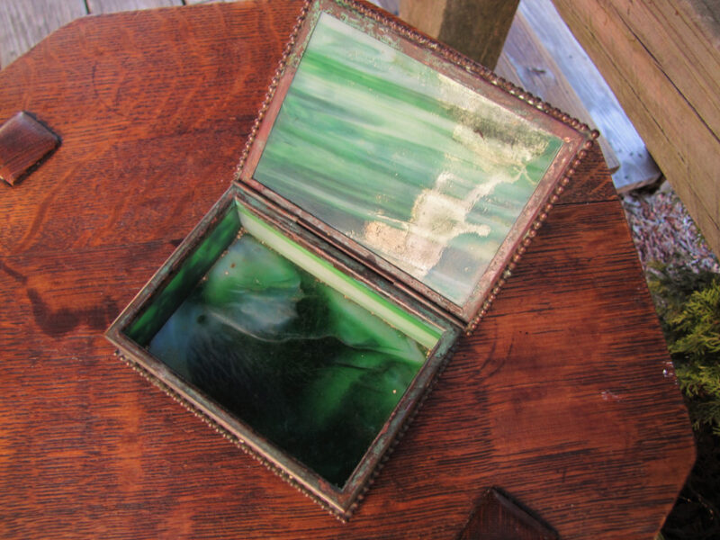 Antique Tiffany Covered Box w2329 - Image 4