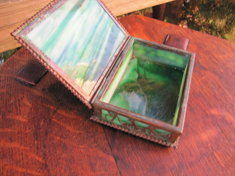 Antique Tiffany Covered Box w2329 - Image 9