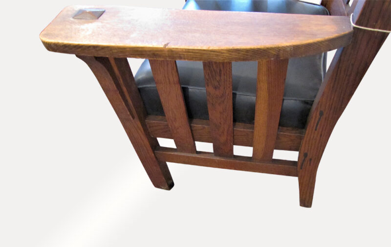 Great Antique Harden Armchair w232 (Stickley Era) - Image 8