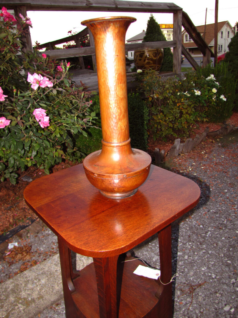 Roycroft  American Beauty Tall Vase w2368 - Image 3