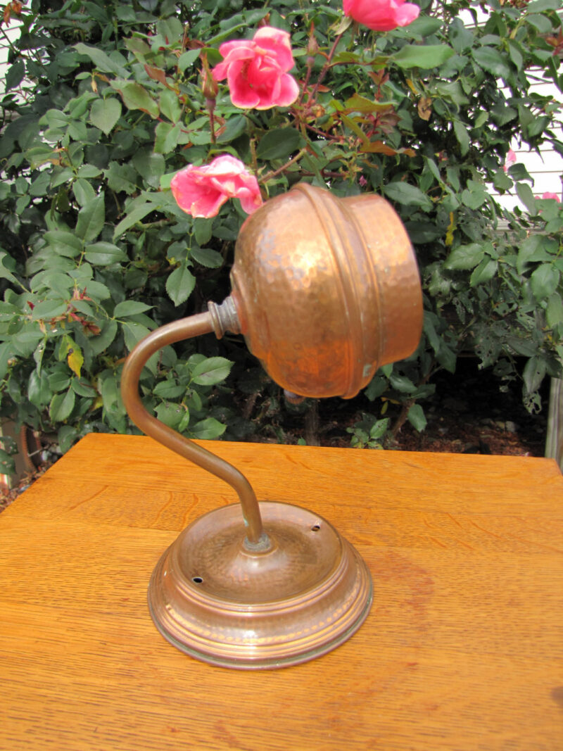 Antique Arts & Crafts Wall or Table Lamp W2374