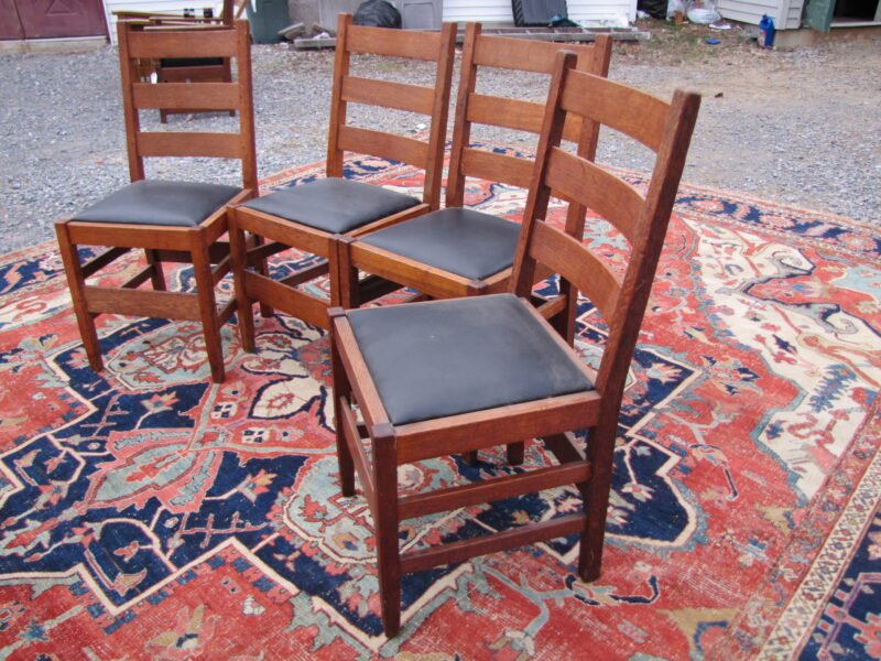 Antique Set of Four Dining Chairs w2377 - Image 2