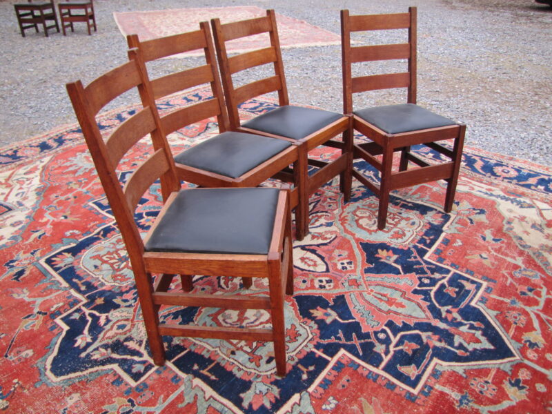 Antique Set of Four Dining Chairs w2377 - Image 3