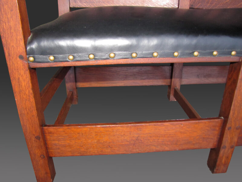 Superb L&JG Stickley settee in very good condition w2380 - Image 10