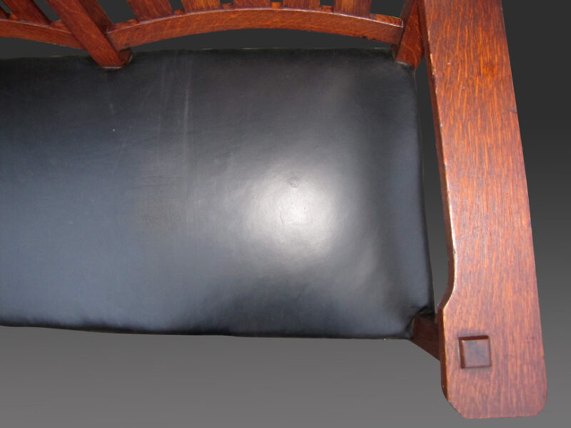 Superb L&JG Stickley settee in very good condition w2380 - Image 6