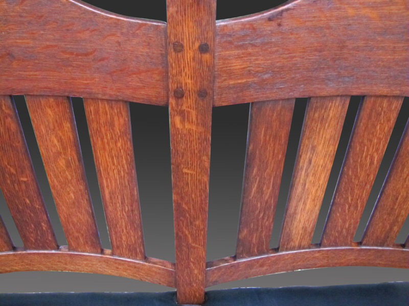 Superb L&JG Stickley settee in very good condition w2380 - Image 8