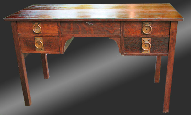 Antique Gustav Stickley Desk w2394 - Image 9