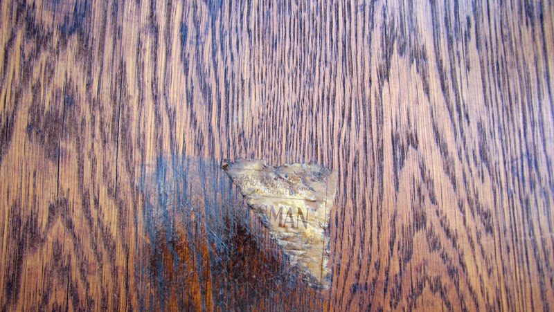 Antique Gustav Stickley Large Library Table W2415 - Image 13