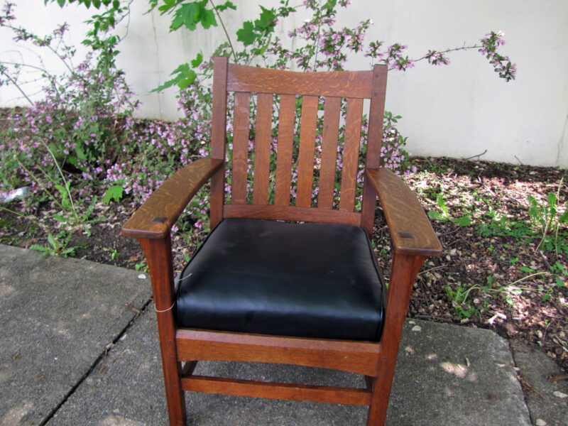 Antique  Good  L&jg Stickley  Arm Chair  W2468