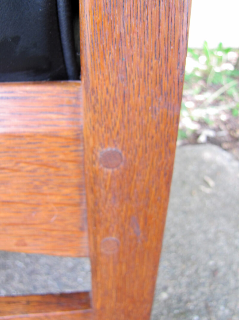 Antique  Good  L&jg Stickley  Arm Chair  W2468 - Image 11