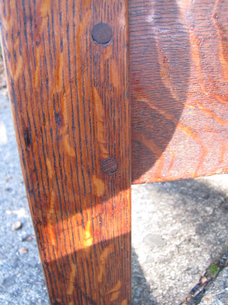 Superb Large L&jg Stickley  Rare Arm Chair w2531 - Image 8