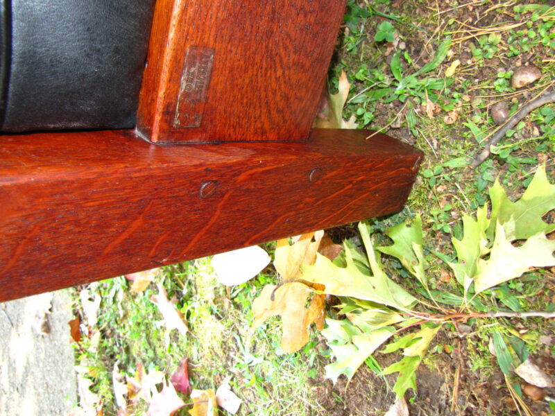 Superb Large L&jg Stickley  Rare Arm Chair w2531 - Image 16