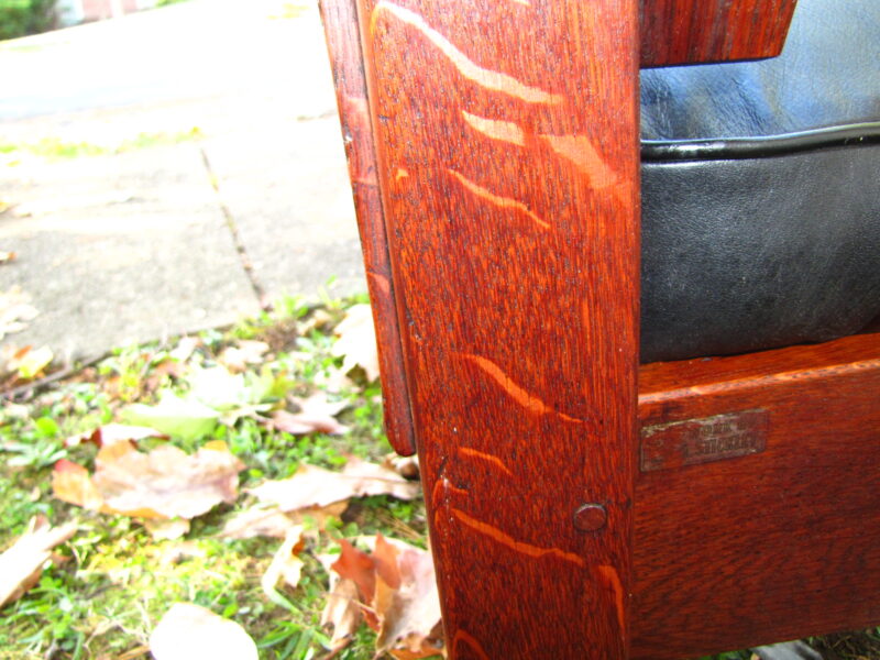 Superb Large L&jg Stickley  Rare Arm Chair w2531 - Image 18