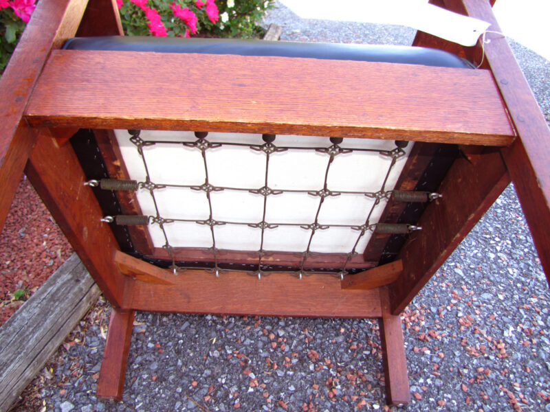 Good Antique   ?  Arts & Crafts  Morris Chair  W2547 - Image 5