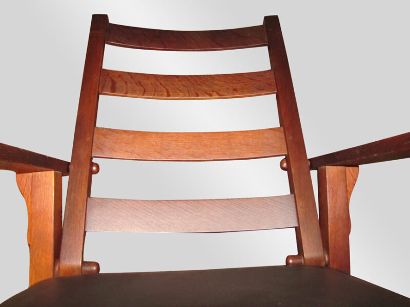 Gustav Stickley Morris Chair W2655 - Image 6